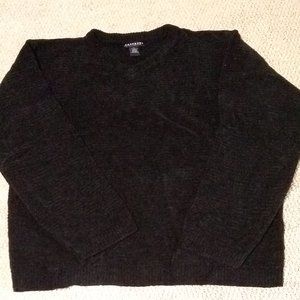 Consesus black pullover fleece sweater XXL vintage